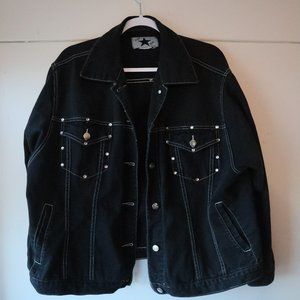 Black Jean Jacket